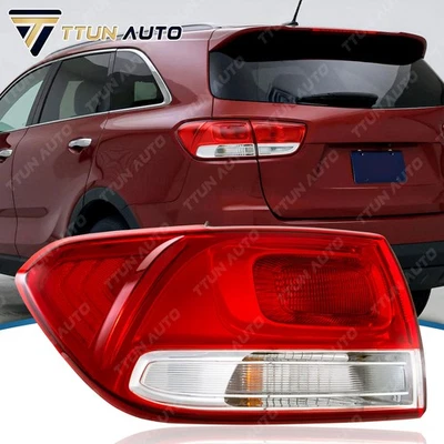 Left Diver Side Halogen Tail Light Lamp For 2016-2018 KIA Sorento LH 92401C6000 - Image 1 of 4