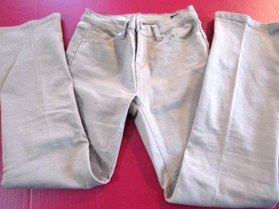 DG2 DIANE GILMAN Uplifter Jeans Mujer Talla: 2P Color Caqui Foto 1 de 4