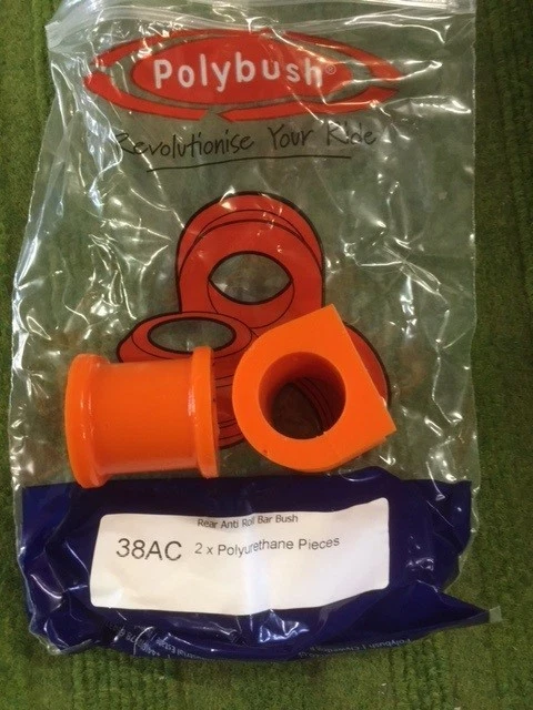 ROVER 75 MG ZT POLYBUSH SUSPENSION BUSH KIT 38AC REAR ANTI ROLL BAR CLAMP BUSHES - Image 1 of 1