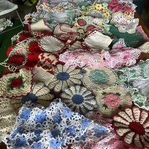 Lote 80 Muñecos de Crochet Hechos a Mano Vintage Más Piezas de Cocina Bonita Variedad - Imagen 1 de 14