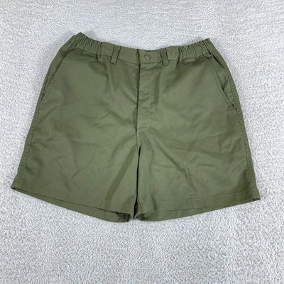 Vintage Boy Scouts BSA Shorts Mens 32 Green Military Hiking America 5" Inseam - Image 1 of 4