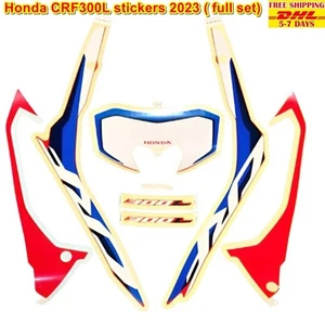 S4 Stickers Graphics Kits For Honda CRF 300L 2023 Motocross Decals Gen ui ne - Picture 1 of 6