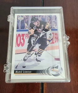 Lot Of 60 Plus Mario Lemieux Pittsburgh Penguins NHL Hockey Cards 1990-99 HOF - Picture 1 of 11