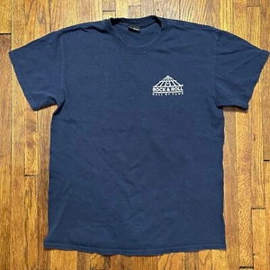 2018 Rock And Roll Hall Of Fame Induction T Shirt Size Medium Blue Bon Jovi Used - Picture 1 of 9