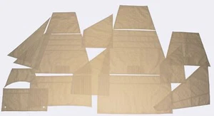 Euromodel Royal William 1:72 - set of sails - Bild 1 von 6