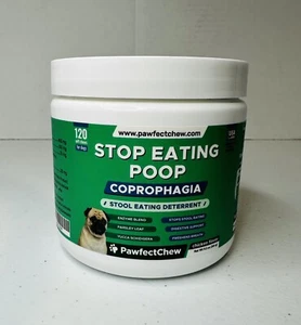 PawfectChew No Poo for Dogs - Coprophagia Stool Eating Deterrent BB: 10/26 - Picture 1 of 4