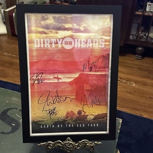 DIRTY HEADS Band SIGNED & FRAMED 13x19 Tour Poster With COA - Picture 1 of 6