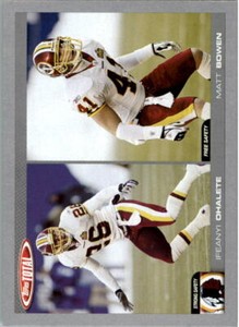 2004 Topps Total Silver Football Card Pick
