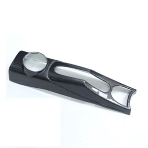 Carbon Look Console Handbrake Panel Cover Trim for Mini Cooper R50 R52 R53 2005+ - Picture 1 of 11