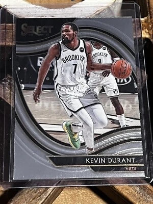 2020-21 Panini Select Kevin Durant Courtside #259 Prizm Brooklyn Nets - Image 1 of 2
