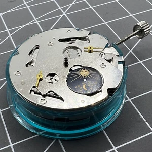 Seagull ST6 Mechanical Movement No Calendar Star Moon Phase At 6 - Picture 1 of 8