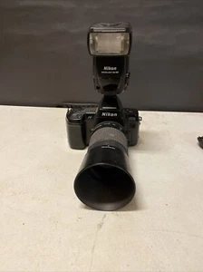 Nikon AF N8008s analoge Spiegelreflexkamera 35 mm Konvolut mit Promaster-Objektiv & Nikon-Licht - Bild 1 von 13