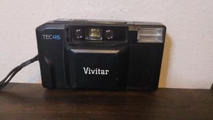 Vivitar TEC45 Point and Shoot 35mm Film Camera For Parts or Repair PLEASE READ - Picture 1 of 7