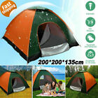 Automatic Camping Tent, 3-4 Man Instant Pop Up Tent Festival Family Tent Hiking