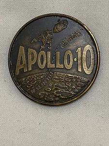 Apollo . 10 Radar Effektive 37K-50K Fuß Gedenkmünze im Mai 18-26 1969 - Bild 1 von 2