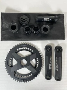 Rotor Aldhu Alloy Crankset Complete 155m 53/39T Chainring BB, Axle, Tool, Crank - Bild 1 von 17