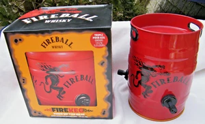 FireBall Keg Cinnamon Whisky 5.25 L Collectible Bar Decor Empty Keg & Box Only - Picture 1 of 11