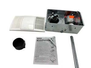 Broan PowerHeat Bathroom Exhaust Fan and Heater 80 CFM BHF80 Used - Picture 1 of 13