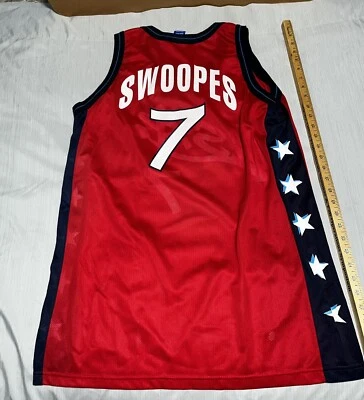 TEAM USA #7 Sheryl Swoopes WNBA Champion Team USA Jersey WOMENS Houston Comets L - Image 1 of 4