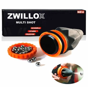 ZWILLOX Multi Shot Pocket Shooter Sling Shot Slingshot Twin Pocket Slider - Picture 1 of 4