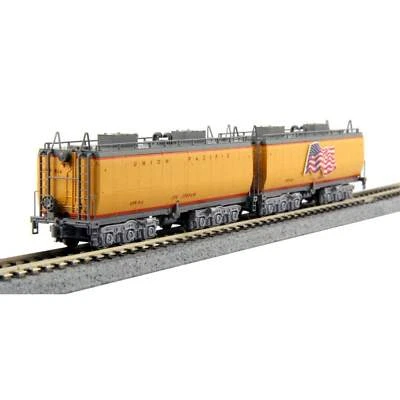 Kato N Scale Union Pacific Water Tenders 2 Pack For Steam Locomotives - Image 1 of 2