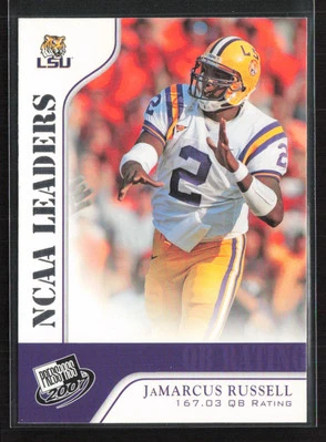 2007 Press Pass #52 JaMarcus Russell - Image 1 of 2