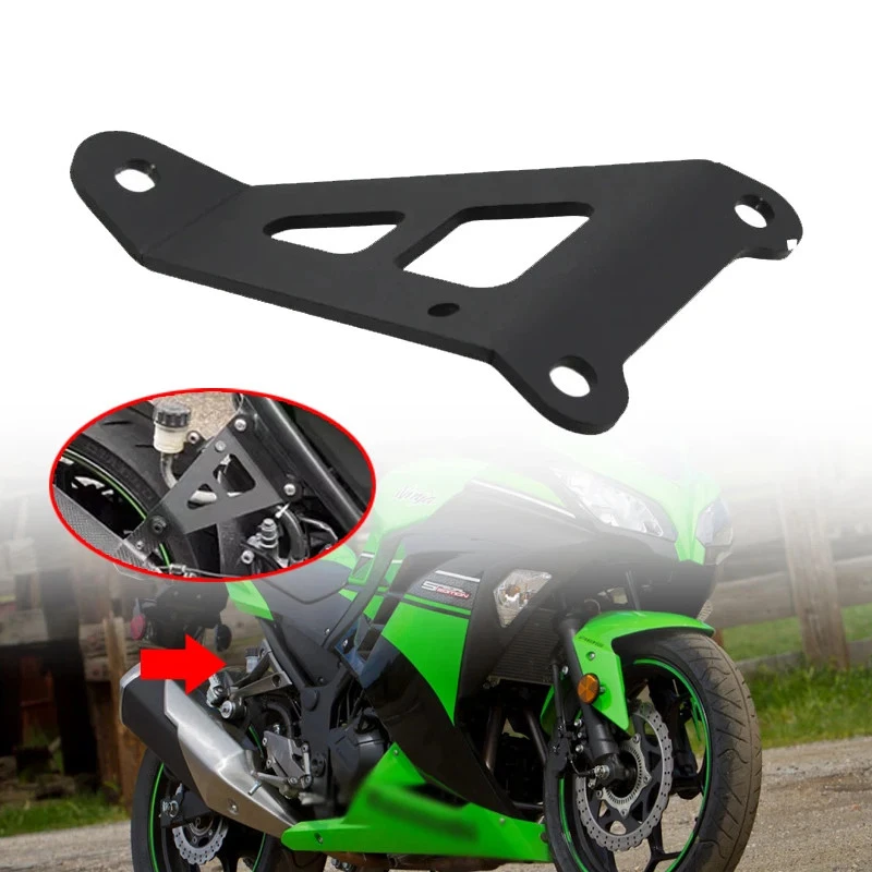 Soporte de montaje de soporte de suspensión de tubo de escape para Kawasaki Ninja 300 2013-2017 Foto 1 de 4