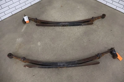 01-10 Chevy GMC Silverado Sierra 2500HD Par de resortes de hoja traseros izquierda/derecha OEM Foto 1 de 4