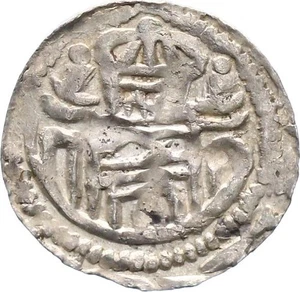 Münster-Bistum Anonyme Prägungen des 12. Jahrhunderts Pfennig Silber ss-vz - Picture 1 of 3