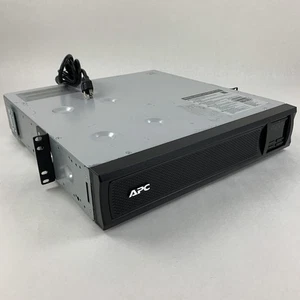 APC SmartUPS SMT1500RM2U 2U Rack Mount Tested w/ Network Card No Battery - Picture 1 of 11