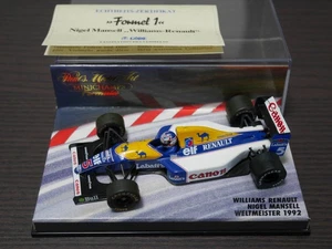 1/43 Minichamps Williams Renault N. Mansell Load Box 1992 GODE - Picture 1 of 8
