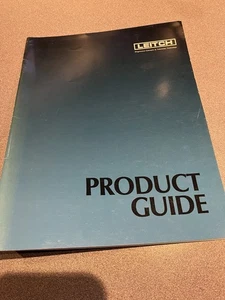 Vntg Leitch Product Guide Booklet Television Technology USA Landy Associates NJ - Picture 1 of 3