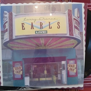 33 1/3 RPM LP Record    LARRY CHANCE and the EARLS  LIVE  Still sealed unplayed - Picture 1 of 3