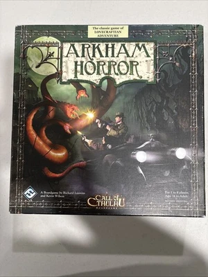 Fantasy Flight Arkham Horror Strategy Board Game 2006 Edition Complete - Image 1 of 3