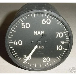 Douglas AD Skyraider Manifold Pressure Indicator, AW-3-10-A - Picture 1 of 1