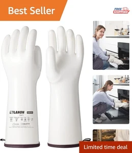 Guanti da forno in silicone 15" con fodera CoralAir - perfetti per cucinare pelli sensibili - Foto 1 di 8