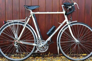 Dave Quinn, Reynold 531c Bicicletta da turismo, 59,5 cm ctoc. Usato in buone condizioni. Suntour/Brooks! - Foto 1 di 15