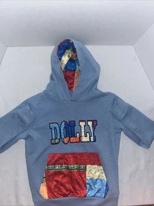 Dolly Parton Coat of Many Colors Hoodie Store Bought At Dollywood Youth Small - Picture 1 of 4