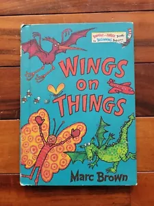 Wings On Things HC Marc Brown Bright Early Beginning Books Vtg 1982 - Picture 1 of 16