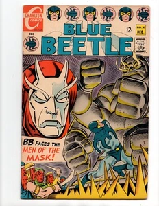 Blue Beetle #4 1967 Charlton Comic Book Silver Age Glanzman Steve Ditko VG/Fine - Picture 1 of 2