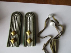 NVA 1 paar Schulterstücke  Oberfähnrich Grenztruppen - Picture 1 of 2