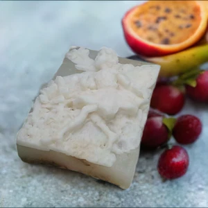Passion Fruit & Cherry Blossom Oatmeal Honey Soap - Ohio Valley Soap - Picture 1 of 1