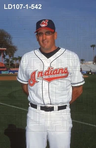 Dave Burba - 2003 Cleveland baseball - 35mm color slide - LD107-1-542 - Picture 1 of 1