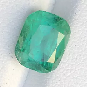 Pietra preziosa sciolta dall'Afghanistan 3,8 ct taglio naturale verde bluastro - Foto 1 di 12