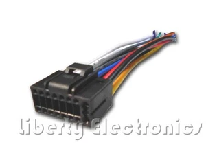 NUEVO ENCHUFE DE ARNÉS DE CABLE ESTÉREO AUTOMÁTICO 16 PINES para JVC KD-R530 / KD-R540 - Imagen 1 de 1
