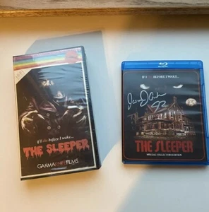 The Sleeper 2012 VHS and Blu Set 80's Style Slasher Horror Ltd Ed. Signed! - Picture 1 of 4