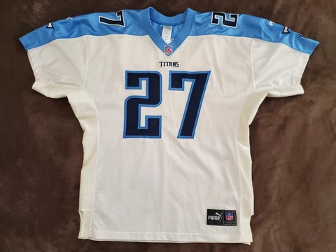 Puma 1999-2000 Eddie George Tennessee Titans NFL Jersey ~ Size 50 Cover