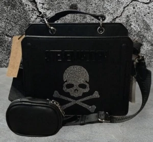 Steve Madden Skull Bevelyn Crossbody Bag Halloween Goth Punk ~Viral TikTok ~NWT - Picture 1 of 3