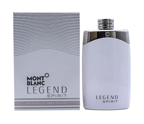 Mont Blanc Legend Spirit 6,7 oz Eau de Toilette colônia masculina nova na caixa - Imagem 1 de 1