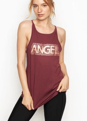 Tanque Victoria Secret Cage-Back en grosella roja. Talla grande  Foto 1 de 3